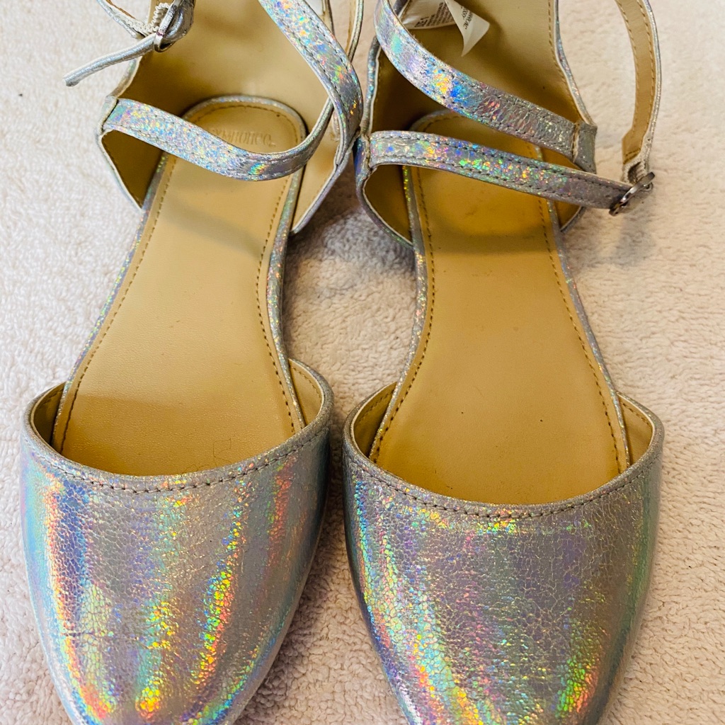 Brand New Girls Sparkling Flats By Gymboree  Box 56